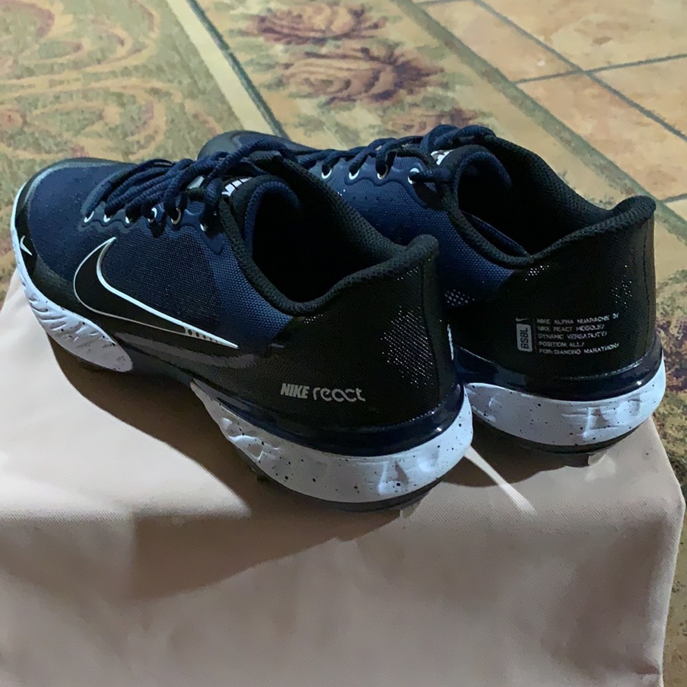 Nike Alpha Huarache Elite 3 Low Men Baseball Cleat - Picture 8 of 15